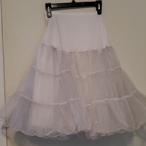 White petticoat
